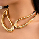 Asymmetrical Cropped Necklace