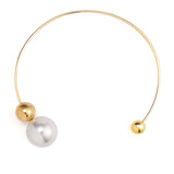 Metal Pearl Necklaces