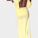 Carlotta Backless Maxi Dress