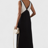 Diamond Summer Boho Dress with V-Neck