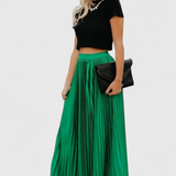 Mila High-Waisted Pleated Skirt