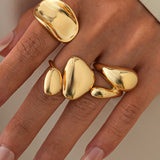 Irregular Metal Rings