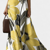 Regina Classic Dress with Floral Print