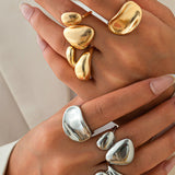 Irregular Metal Rings