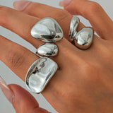 Irregular Metal Rings