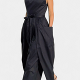 Dezi Long Strapless Dress with Adjustable Side Ties