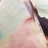 Dana Watercolour Print Maxi Dress with Twisted Front