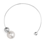 Metal Pearl Necklaces