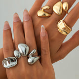 Irregular Metal Rings