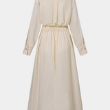 Miriam Retro Long Sleeve Maxi Dress