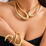 Asymmetrical Cropped Necklace