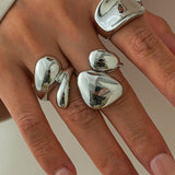 Irregular Metal Rings