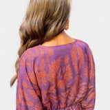 Elara Maxi Dress with V-Neck and Front Knot