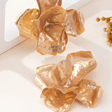 Brilliant Flower-Shaped Earrings