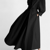 Miriam Retro Long Sleeve Maxi Dress