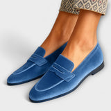 Louise Velvet Slippers with Timeless Style