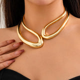 Asymmetrical Cropped Necklace