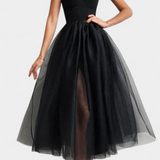 Widya Maxi Tulle Dress with Corset