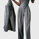 Evena 3-Piece Suit with Structured Corset