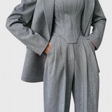 Evena 3-Piece Suit with Structured Corset