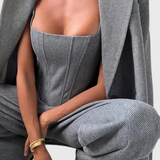 Evena 3-Piece Suit with Structured Corset