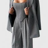 Evena 3-Piece Suit with Structured Corset