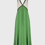 Diamond Summer Boho Dress with V-Neck