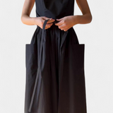 Dezi Long Strapless Dress with Adjustable Side Ties