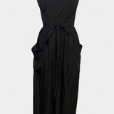 Dezi Long Strapless Dress with Adjustable Side Ties