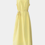 Rosetta Soft Sleeveless Dress with Adjustable Bow