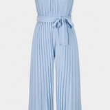 Patrizia Mono Palazzo Pleated with Halter Neck