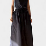 Dezi Long Strapless Dress with Adjustable Side Ties