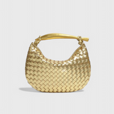 Gerda Bolso Woven with Gold Handle