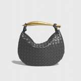 Gerda Bolso Woven with Gold Handle