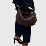 Gerda Bolso Woven with Gold Handle