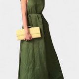 Rosetta Soft Sleeveless Dress with Adjustable Bow