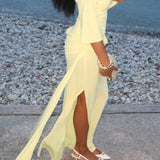 Carlotta Backless Maxi Dress