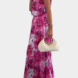 Liora Two-Piece Set with Structured Top and Pleated Trousers