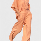 Adesua Casual Summer Set in Cotton-Linen