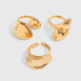 Irregular Metal Rings
