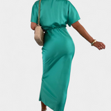 Emryn Soft Dress with Cross Knot