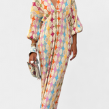 Shanice Geometric Print Maxi Dress