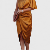 Anais Flowing Dress with Elegant and Timeless Silhouette