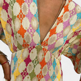 Shanice Geometric Print Maxi Dress