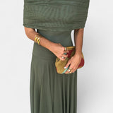 Jessamy One-Shoulder Tie-Dye Maxi Dress