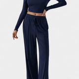 Celaen 2-Piece Set with Round Neck