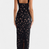 Vasanta Long Festive Dress with Bow Straps