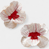 Geometric Floral Shaped Earrings