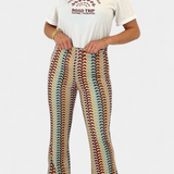 Carlie Retro Flared Trousers