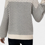 Rachael Colour Block Round Neck Jumper